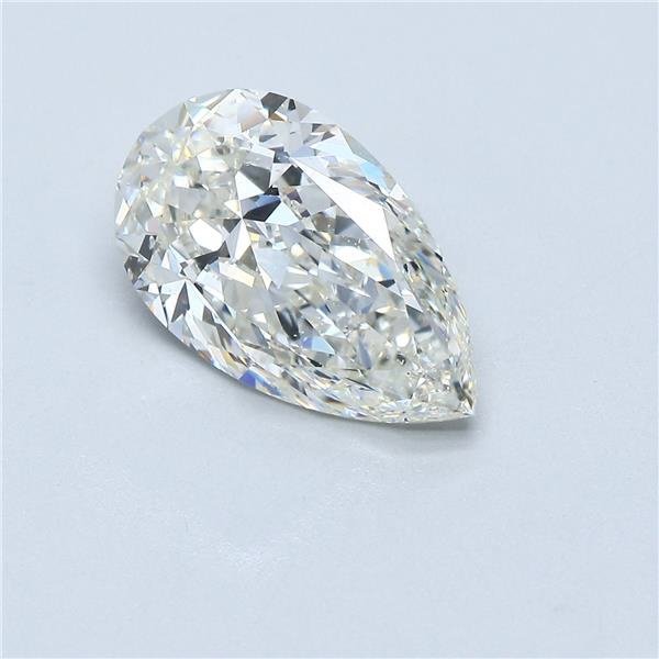3.52ct I SI1 Rare Carat Ideal Cut Pear Diamond