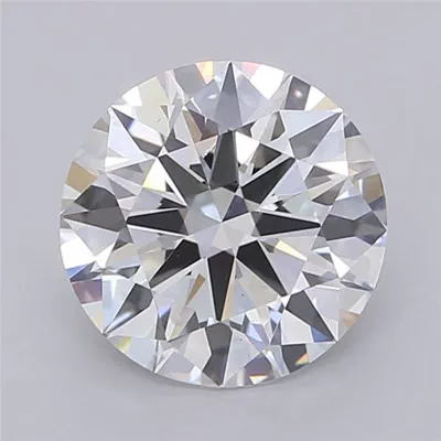 3.00ct D VS1 Rare Carat Ideal Cut Round Lab Grown Diamond