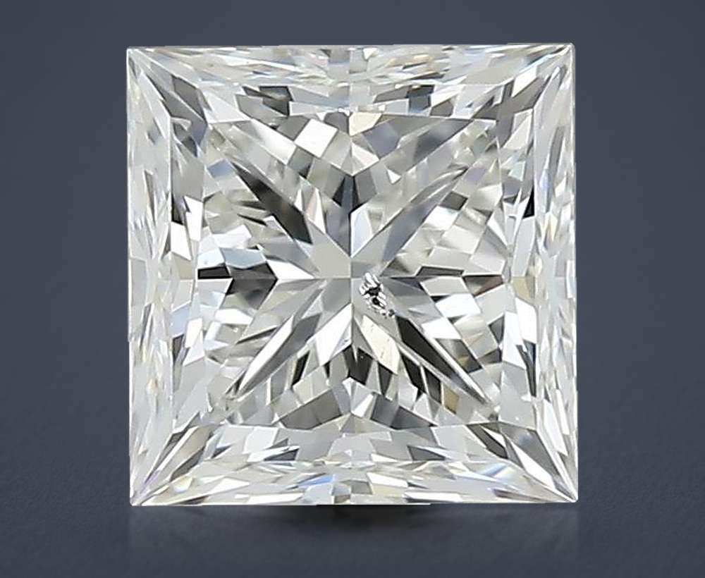 0.91ct K SI2 Very Good Cut Princess Diamond