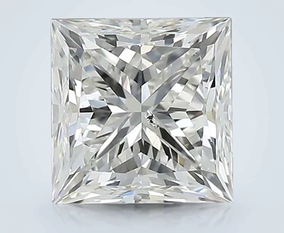 0.91ct K SI2 Very Good Cut Princess Diamond