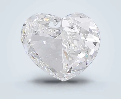 14.08ct F VVS2 Good Cut Heart Lab Grown Diamond