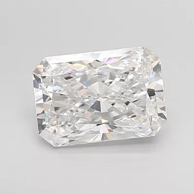 3.05ct E VS1 Rare Carat Ideal Cut Radiant Lab Grown Diamond