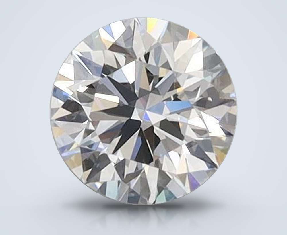 0.48ct D FL Rare Carat Ideal Cut Round Lab Grown Diamond