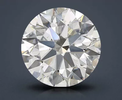 3.73ct I SI1 Rare Carat Ideal Cut Round Diamond