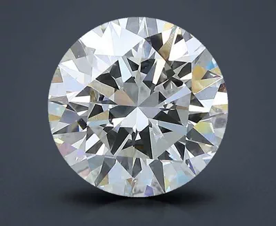 3.08ct J VS2 Rare Carat Ideal Cut Round Diamond