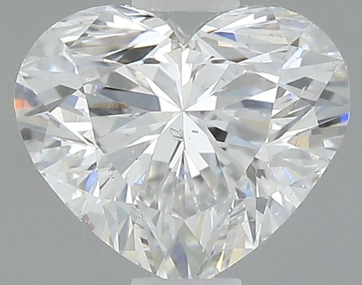 0.53ct E SI2 Rare Carat Ideal Cut Heart Diamond