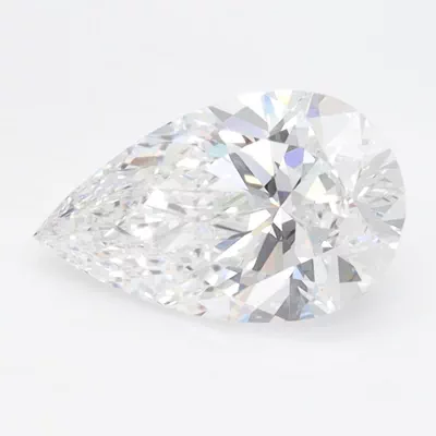 1.52ct D VS1 Rare Carat Ideal Cut Pear Lab Grown Diamond