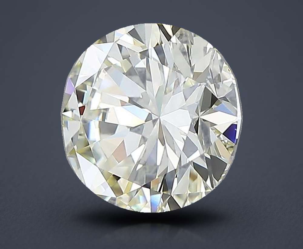 2.00ct K VVS1 Very Good Cut Round Diamond