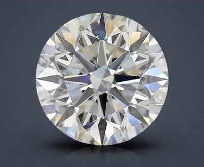 3.26ct I VVS2 Rare Carat Ideal Cut Round Diamond