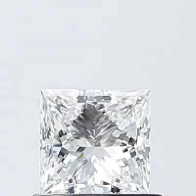 0.71ct E VVS2 Very Good Cut Princess Lab Grown Diamond
