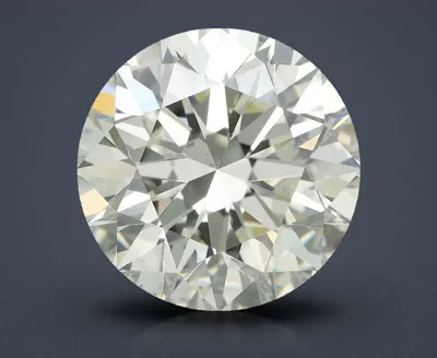 3.38ct K VS1 Rare Carat Ideal Cut Round Diamond