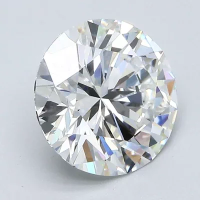 2.53ct D VVS1 Rare Carat Ideal Cut Round Diamond