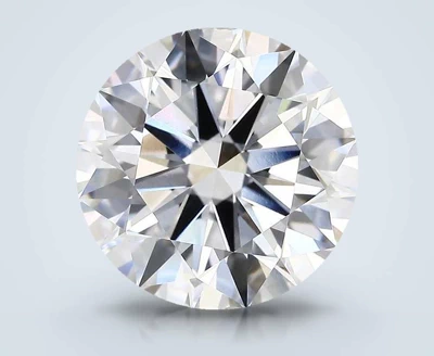 6.06ct D VVS2 Rare Carat Ideal Cut Round Lab Grown Diamond