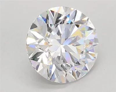 3.54ct D VVS2 Rare Carat Ideal Cut Round Lab Grown Diamond