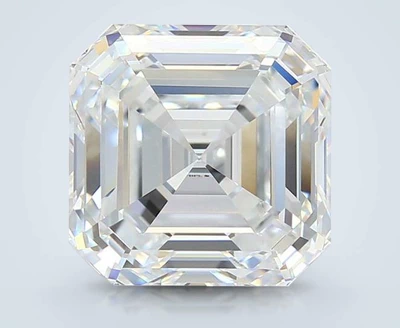 4.13ct E VVS1 Rare Carat Ideal Cut Asscher Lab Grown Diamond