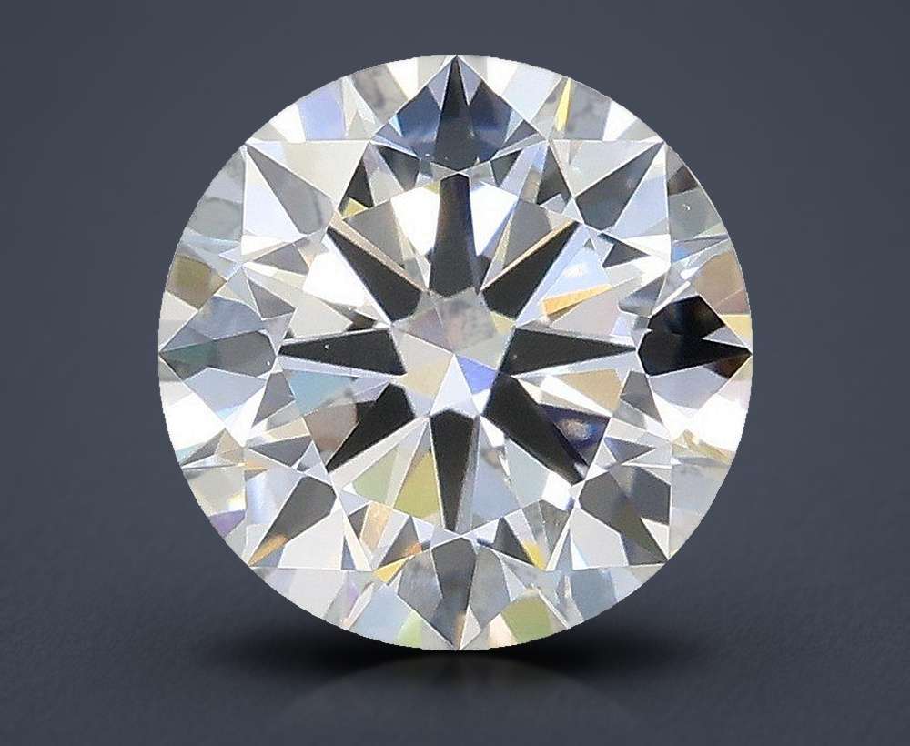 2.01ct F VS1 Excellent Cut Round Lab Grown Diamond