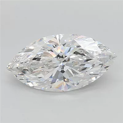 2.01ct E VVS2 Rare Carat Ideal Cut Marquise Lab Grown Diamond