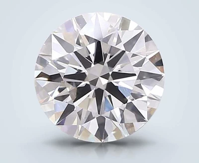 2.04ct H VVS2 Rare Carat Ideal Cut Round Lab Grown Diamond
