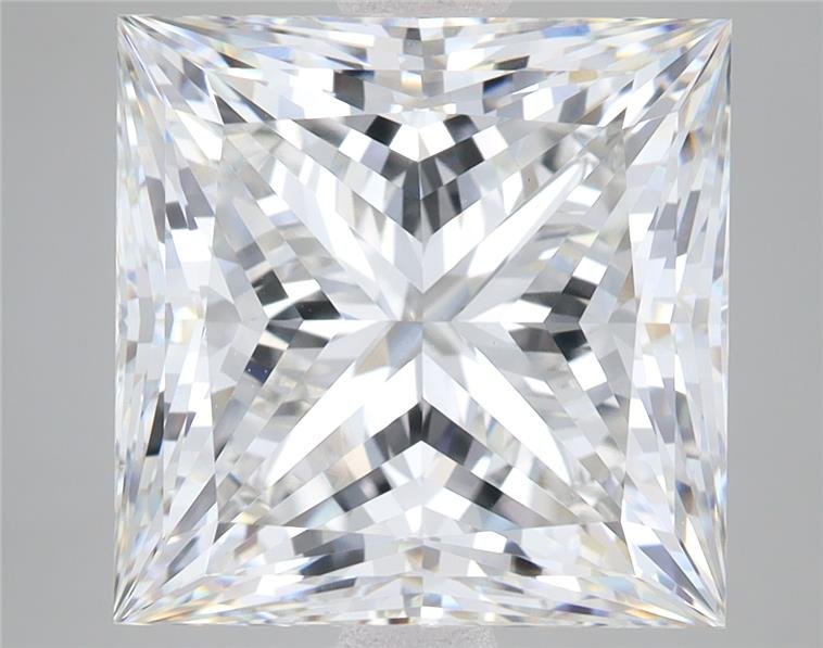 10.08ct F VS1 Rare Carat Ideal Cut Princess Lab Grown Diamond