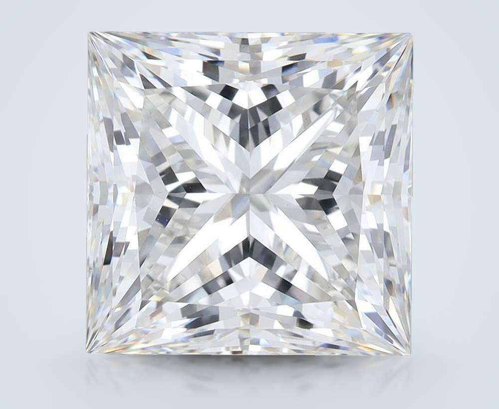10.08ct F VS1 Rare Carat Ideal Cut Princess Lab Grown Diamond