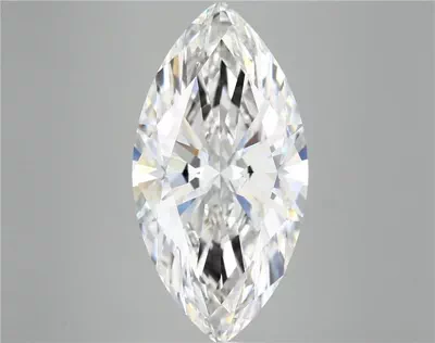8.28ct F VVS2 Rare Carat Ideal Cut Marquise Lab Grown Diamond