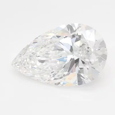 1.58ct E VVS2 Rare Carat Ideal Cut Pear Lab Grown Diamond