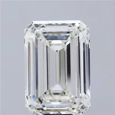 20.52ct H VS1 Rare Carat Ideal Cut Emerald Lab Grown Diamond