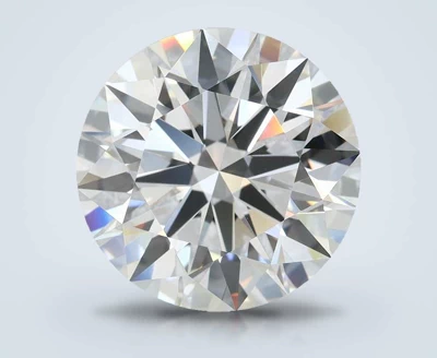 5.06ct D FL Rare Carat Ideal Cut Round Lab Grown Diamond