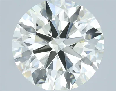 2.82ct J SI1 Rare Carat Ideal Cut Round Diamond