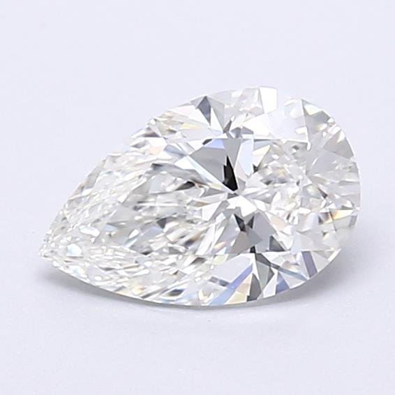 1.08ct F VVS2 Rare Carat Ideal Cut Pear Lab Grown Diamond