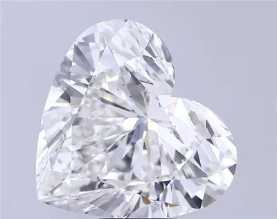 10.07ct F VS2 Rare Carat Ideal Cut Heart Lab Grown Diamond