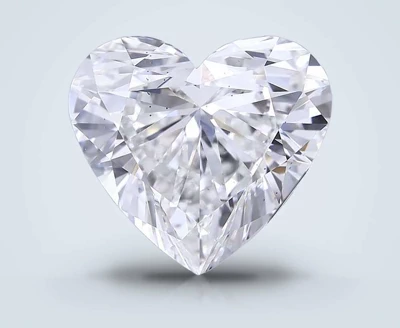 10.07ct F VS2 Rare Carat Ideal Cut Heart Lab Grown Diamond
