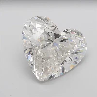 20.09ct G SI1 Rare Carat Ideal Cut Heart Lab Grown Diamond