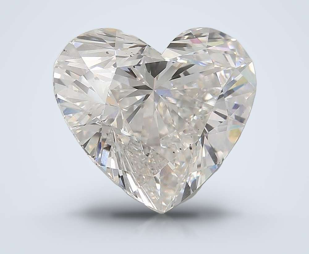 20.09ct G SI1 Rare Carat Ideal Cut Heart Lab Grown Diamond
