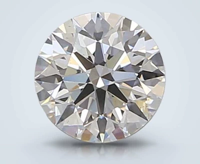 1.09ct E VS2 Rare Carat Ideal Cut Round Lab Grown Diamond