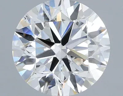 1.84ct F SI1 Very Good Cut Round Lab Grown Diamond