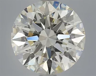 2.51ct J SI1 Rare Carat Ideal Cut Round Diamond