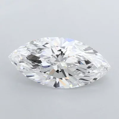 0.95ct D FL Rare Carat Ideal Cut Marquise Lab Grown Diamond