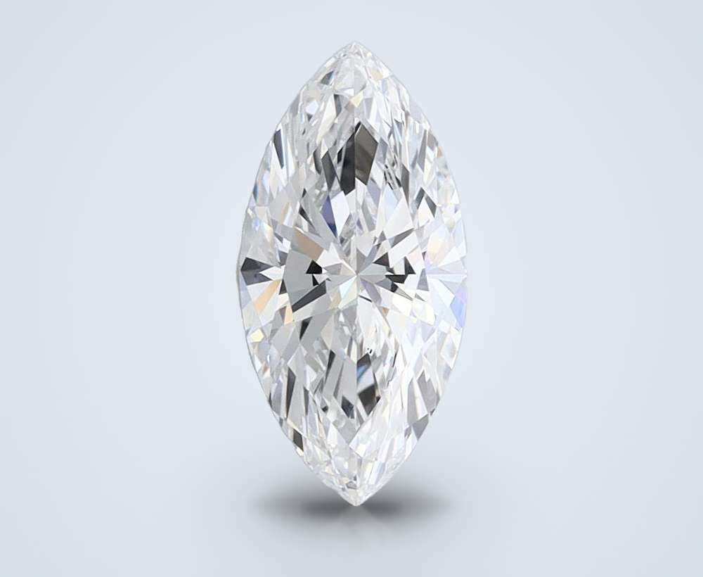 0.95ct D FL Rare Carat Ideal Cut Marquise Lab Grown Diamond