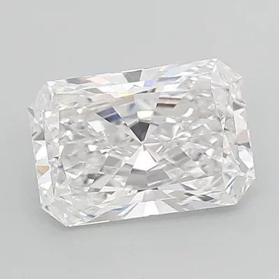 5.55ct E VVS2 Rare Carat Ideal Cut Radiant Lab Grown Diamond