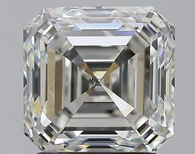 2.39ct I SI1 Rare Carat Ideal Cut Asscher Diamond