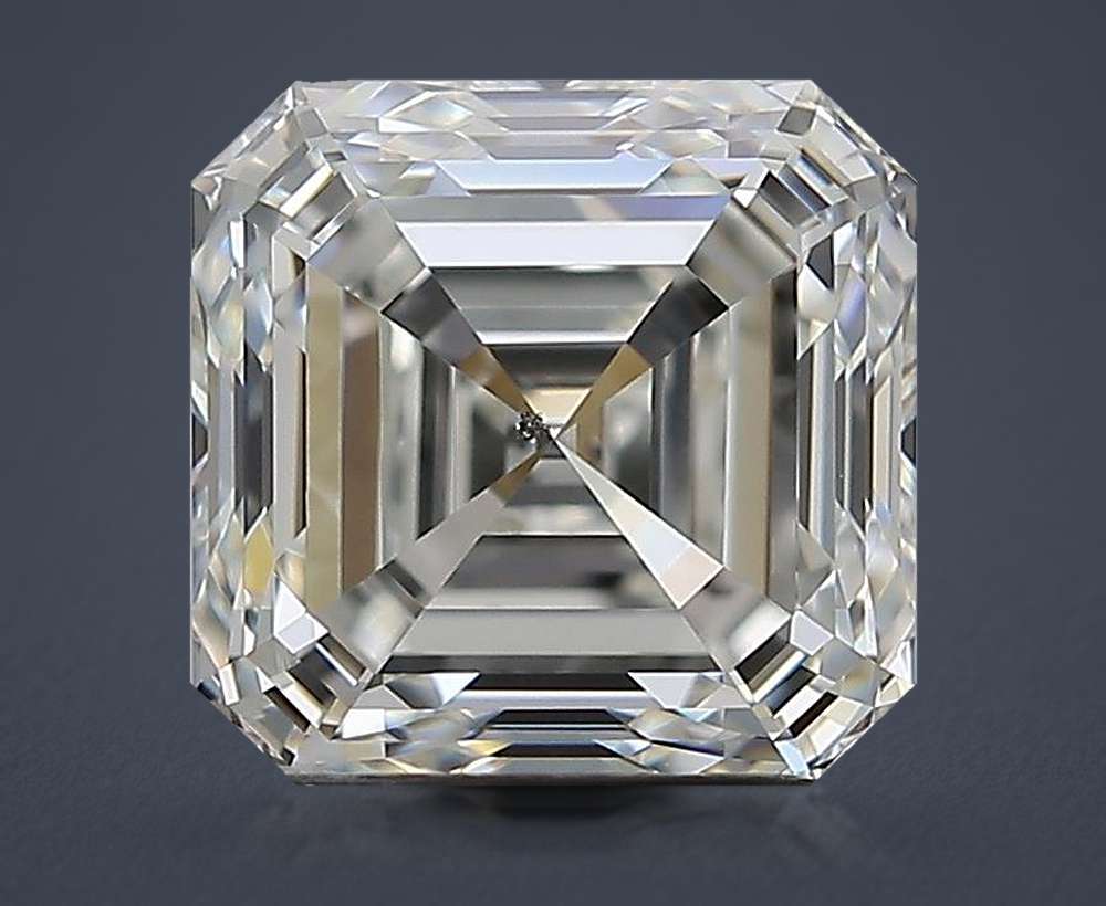 2.39ct I SI1 Rare Carat Ideal Cut Asscher Diamond
