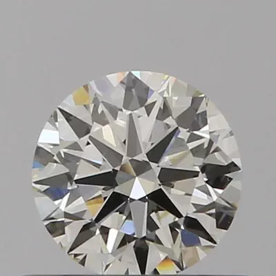0.43ct I VVS2 Rare Carat Ideal Cut Round Diamond