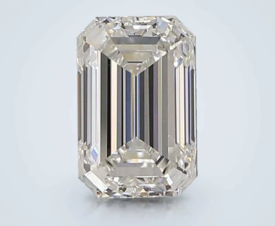 1.42ct E VVS2 Rare Carat Ideal Cut Emerald Lab Grown Diamond