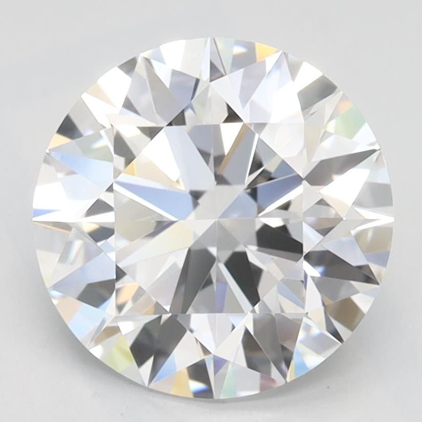 2.19ct D VVS1 Rare Carat Ideal Cut Round Lab Grown Diamond