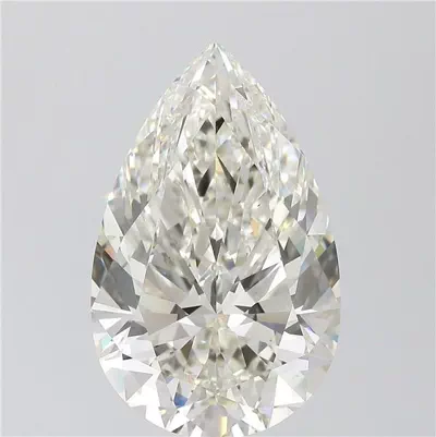 8.01ct I VS1 Rare Carat Ideal Cut Pear Diamond