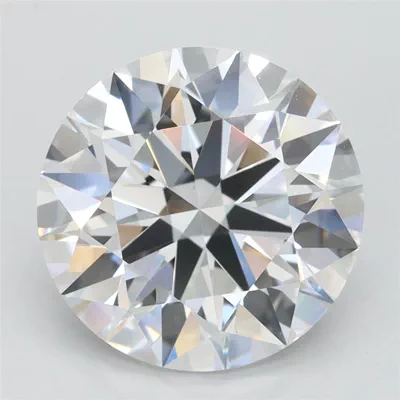 3.01ct D FL Rare Carat Ideal Cut Round Lab Grown Diamond