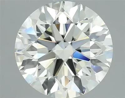 3.01ct J VS1 Ideal Cut Round Diamond