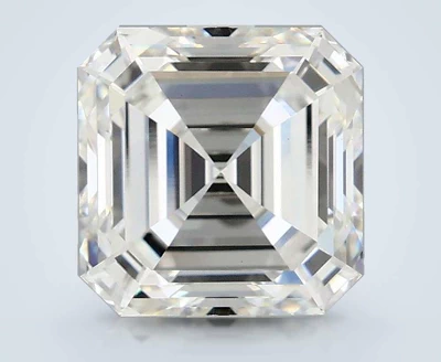 3.08ct E VVS2 Excellent Cut Asscher Lab Grown Diamond