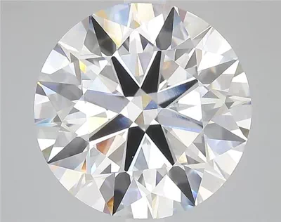 7.01ct E VVS1 Rare Carat Ideal Cut Round Lab Grown Diamond